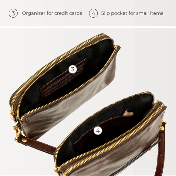 Time Resistance Ulysses Leather Clutch - Picture 9 of 16